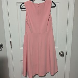 Pink Donna Karan Women's Dress Knee Length Sleeveless Classic Dress Spring sz 6
